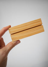 Load image into Gallery viewer, Handcrafted Wooden Card Stand