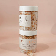 Load image into Gallery viewer, CALLIOPE | goddess of epic poetry | crystal infused bath soak
