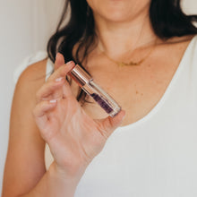Load image into Gallery viewer, Dreamers | Amethyst infused Essential Oil Roller