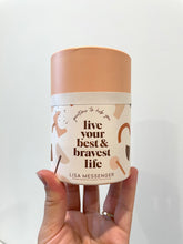 Load image into Gallery viewer, QUESTIONS TO HELP YOU LIVE YOUR BEST AND BRAVEST LIFE by Lisa Messenger