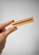 Load image into Gallery viewer, Handcrafted Wooden Card Stand