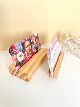Load image into Gallery viewer, Handcrafted Wooden Card Stand
